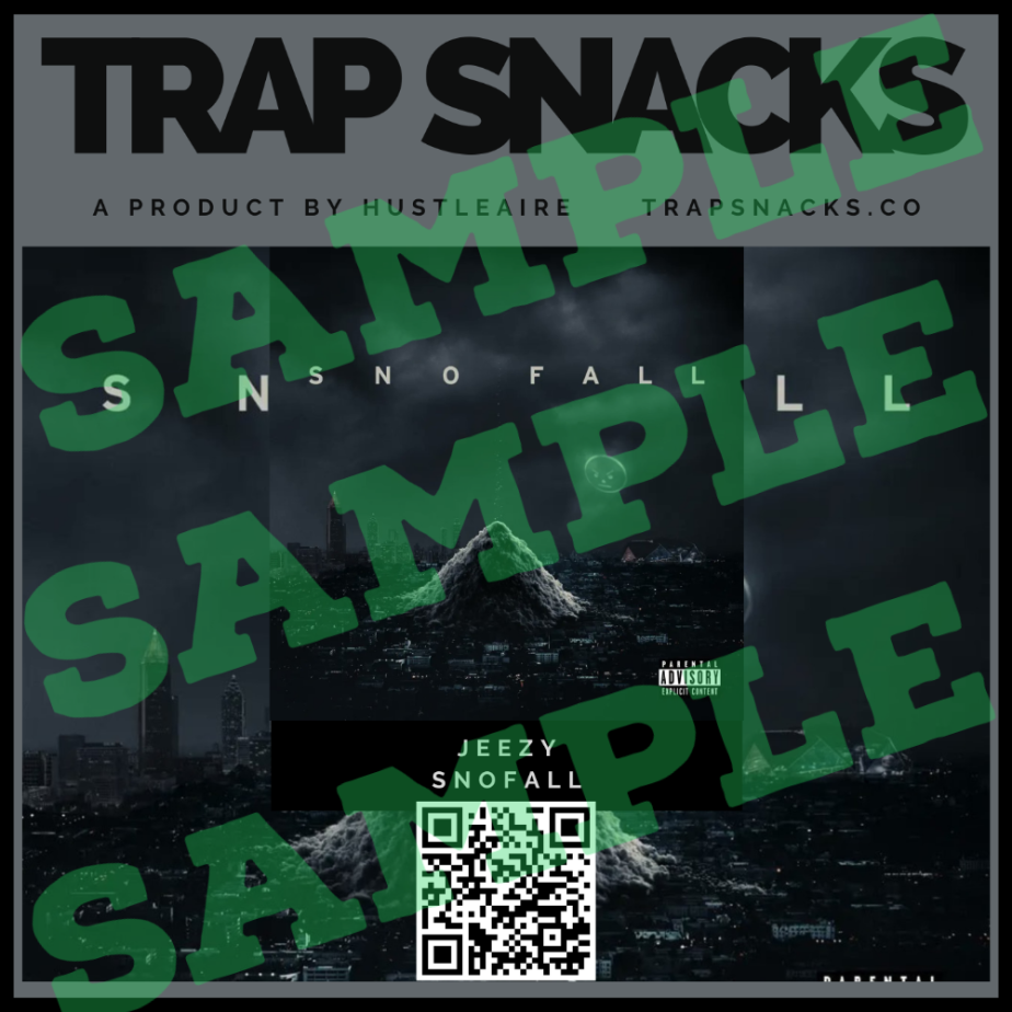Jeezy - Snofall Trap Snacks Label Sample